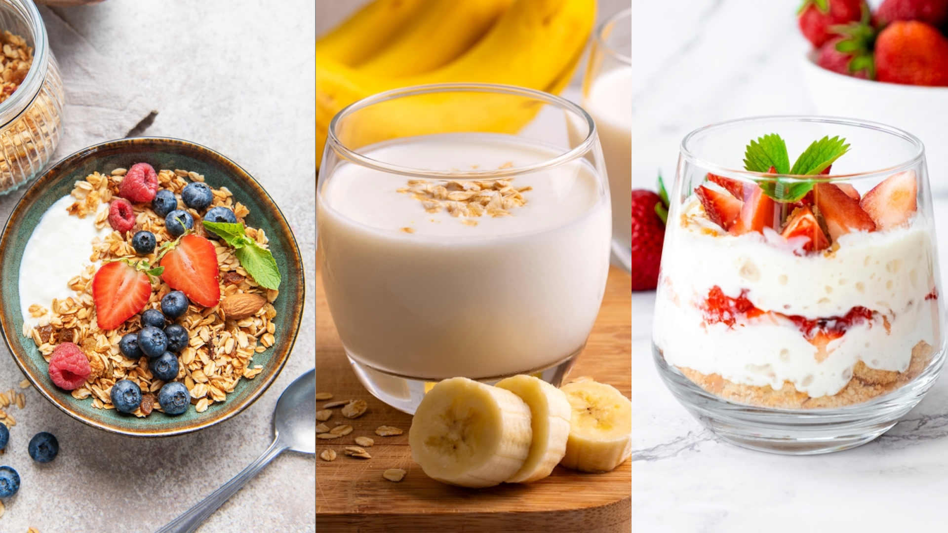Tres Desayunos F ciles Con Yogur Griego Para Empezar Bien El D a Tres Desayunos F ciles Con Yogur Griego Para Empezar Bien El D a