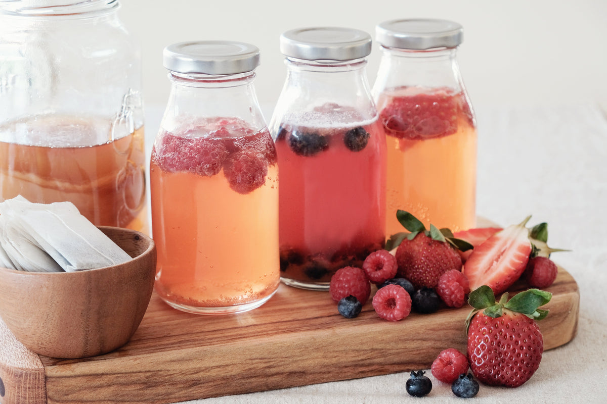 Kombucha y refrescos fermentados: la tendencia viral que puedes hacer en casa