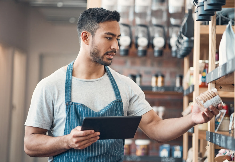 Control de inventario semanal sin gastar en un sistema caro